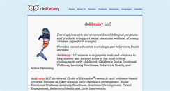 Desktop Screenshot of delibrainy.com